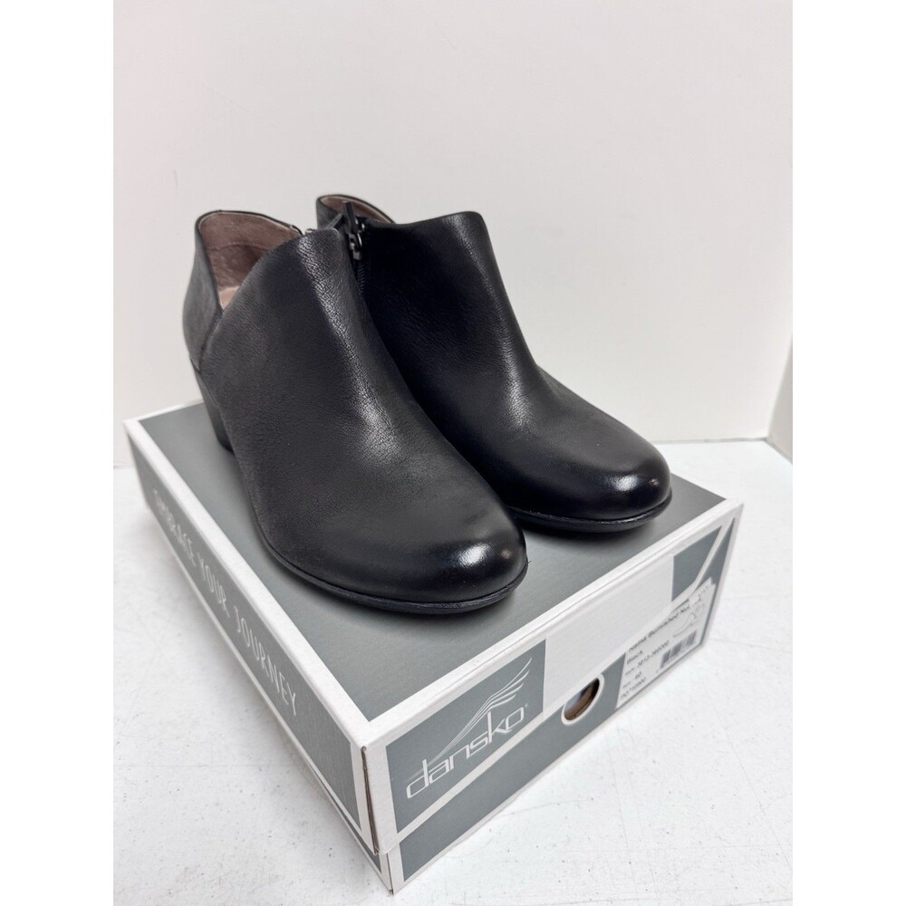 Dansko Raina Black Burnished Nubuck Women's Comfort Boot - Sz 41 US 10.5-11